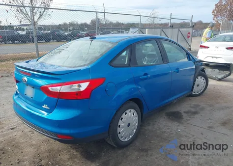 2013 Ford Focus Se from USA, damaged, VIN 1FADP3F2XDL333212